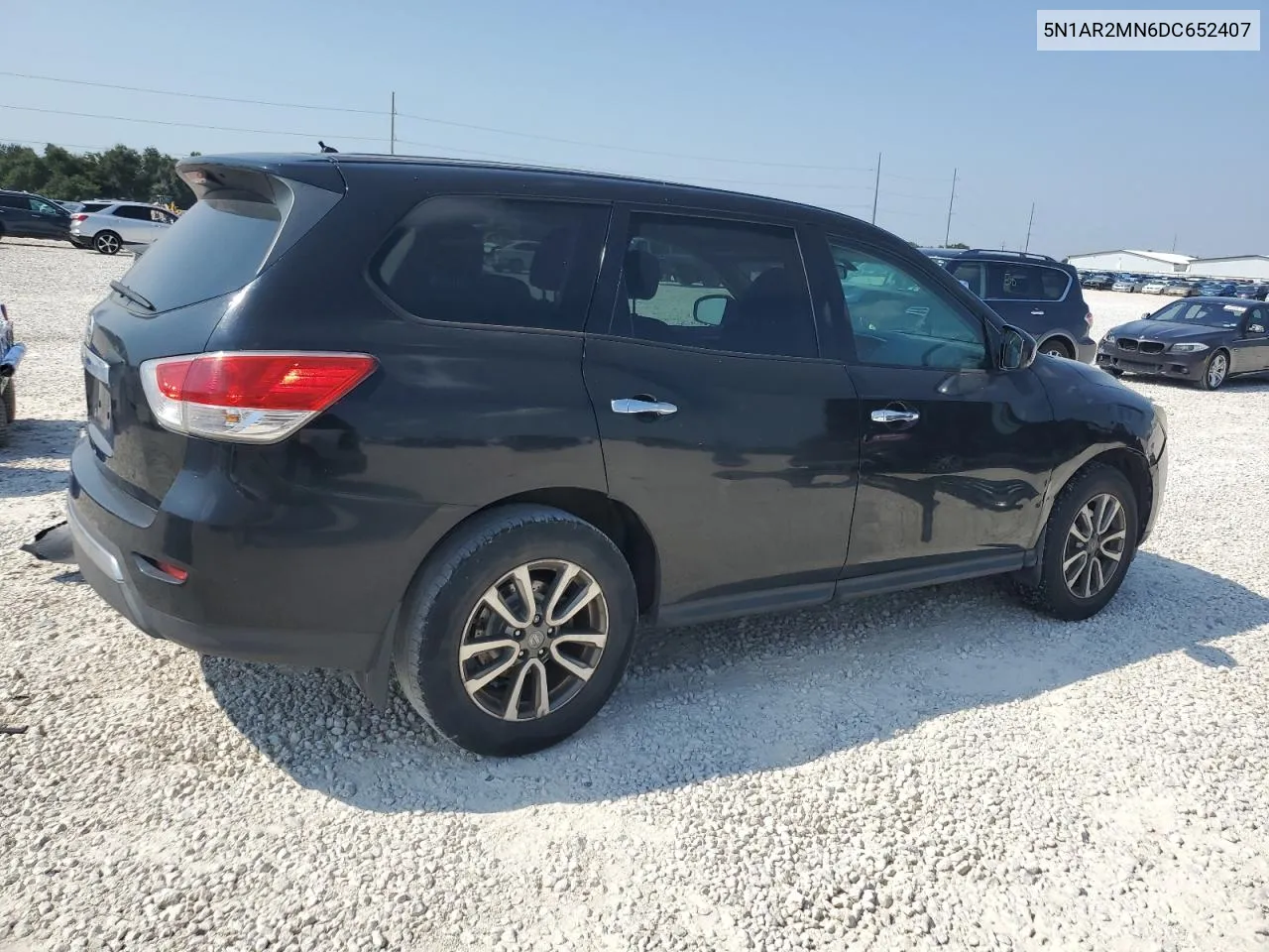 2013 Nissan Pathfinder S VIN: 5N1AR2MN6DC652407 Lot: 65931704