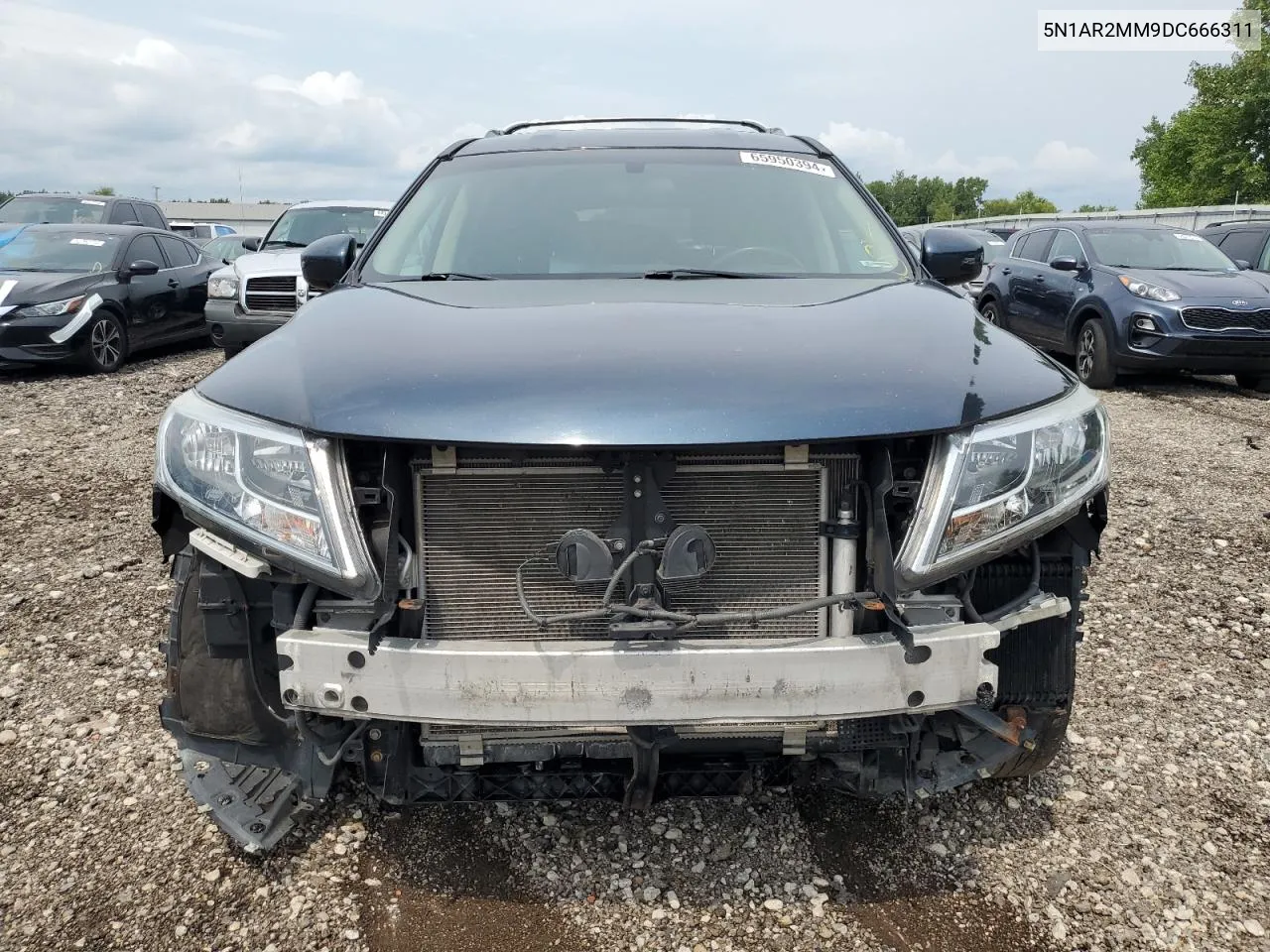 2013 Nissan Pathfinder S VIN: 5N1AR2MM9DC666311 Lot: 65950394