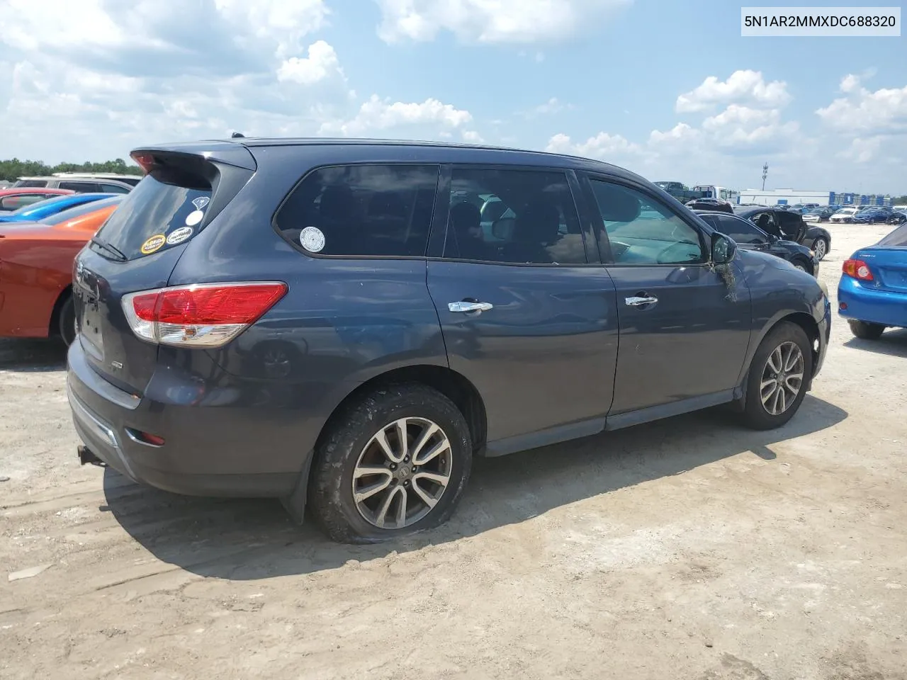 2013 Nissan Pathfinder S VIN: 5N1AR2MMXDC688320 Lot: 66075614