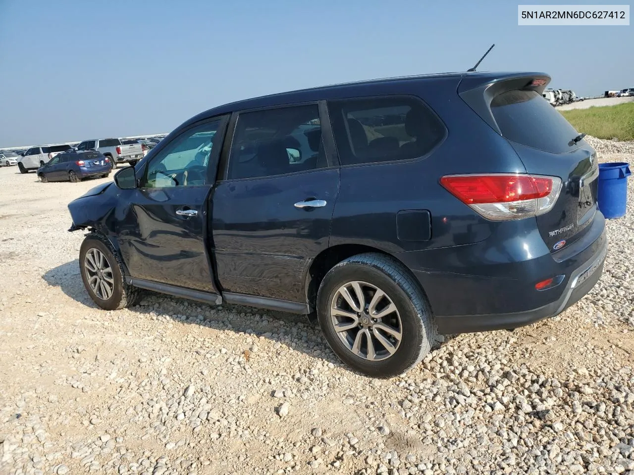 2013 Nissan Pathfinder S VIN: 5N1AR2MN6DC627412 Lot: 66493664