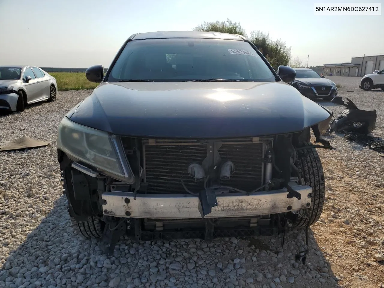 2013 Nissan Pathfinder S VIN: 5N1AR2MN6DC627412 Lot: 66493664