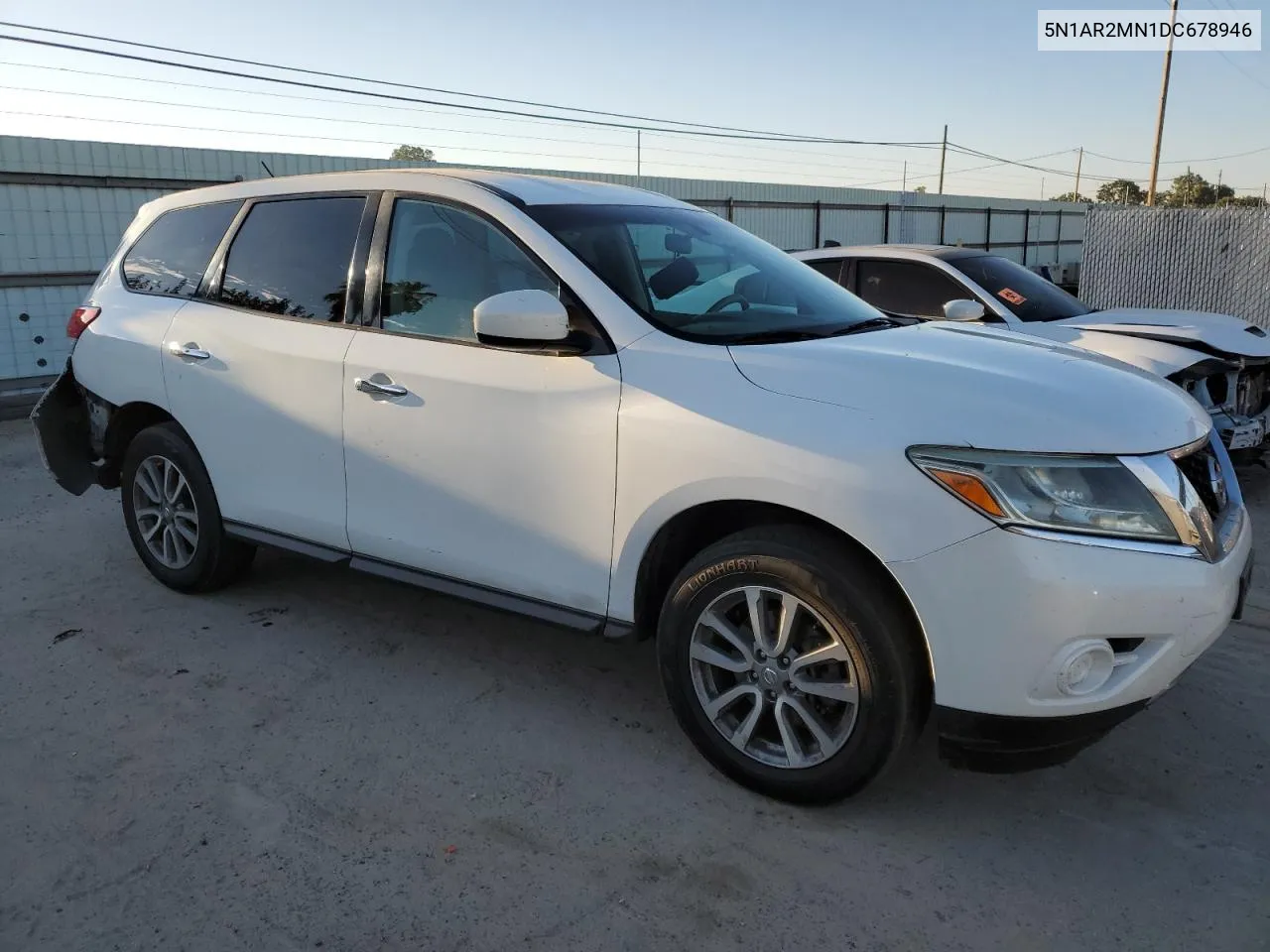 2013 Nissan Pathfinder S VIN: 5N1AR2MN1DC678946 Lot: 66670264