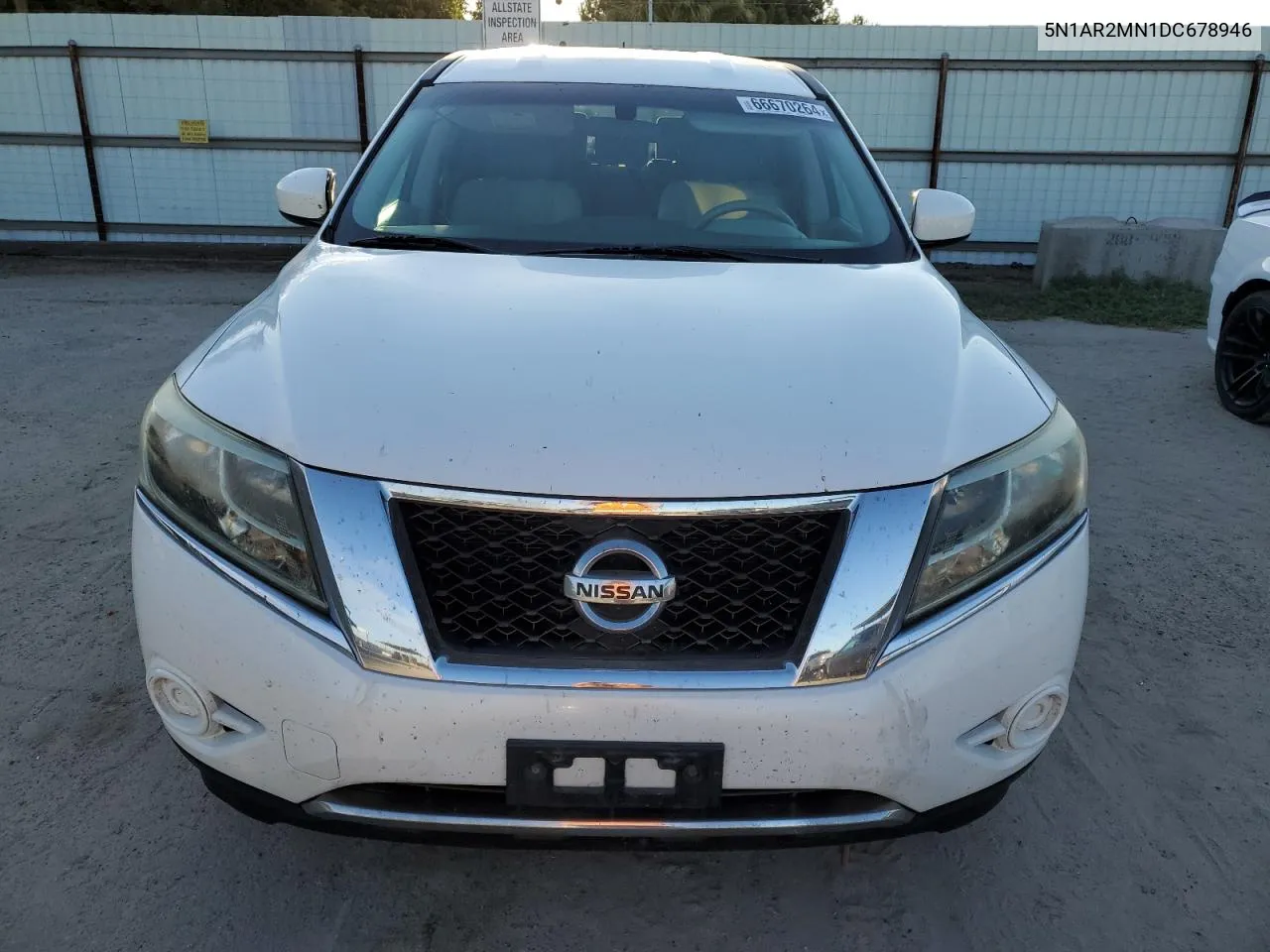 2013 Nissan Pathfinder S VIN: 5N1AR2MN1DC678946 Lot: 66670264