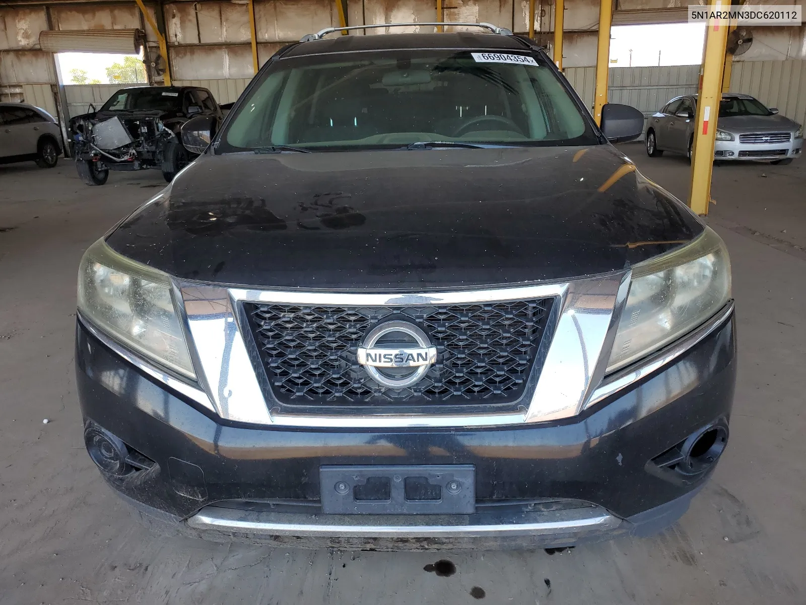 2013 Nissan Pathfinder S VIN: 5N1AR2MN3DC620112 Lot: 66904354