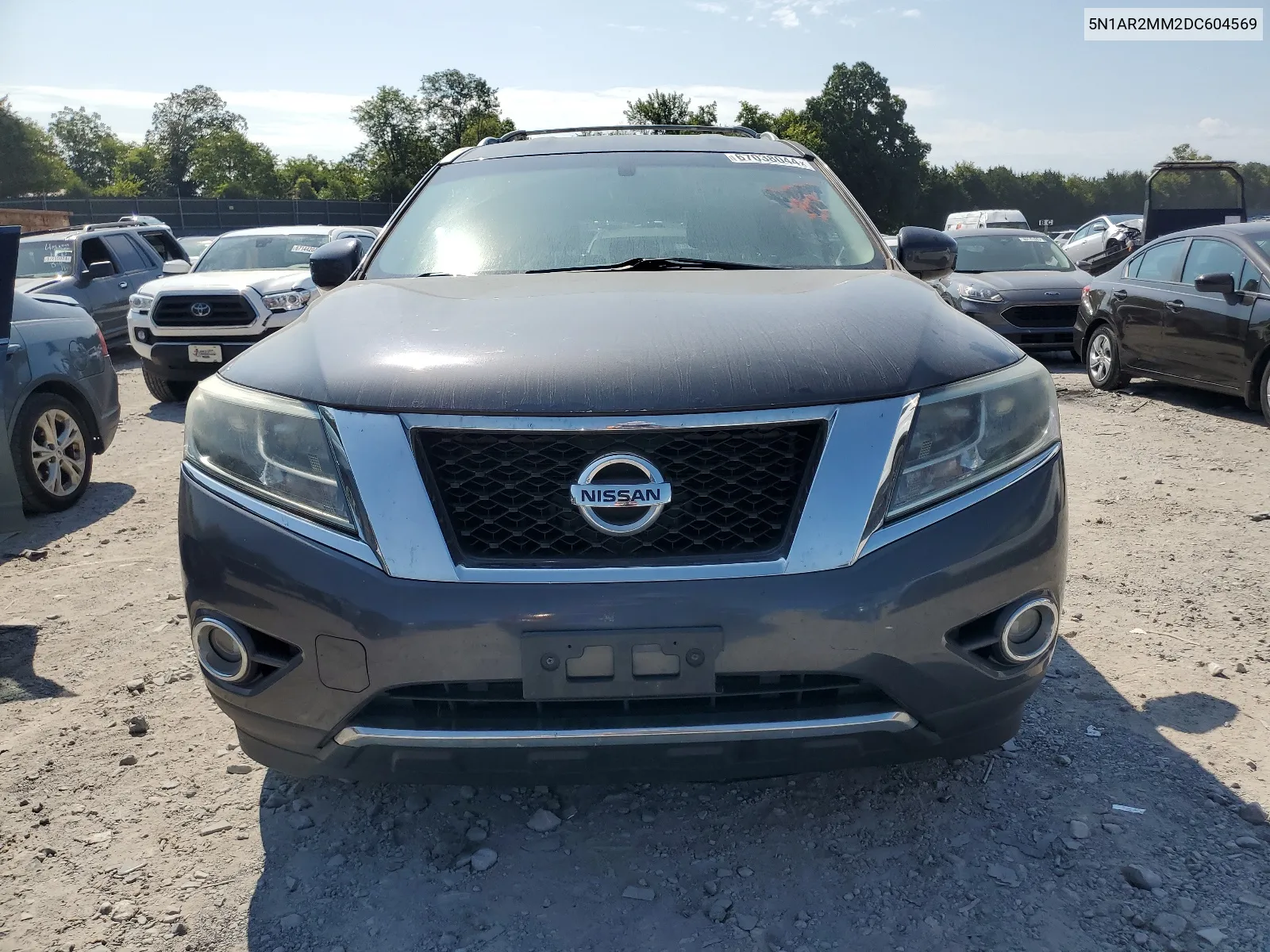 2013 Nissan Pathfinder S VIN: 5N1AR2MM2DC604569 Lot: 67038044