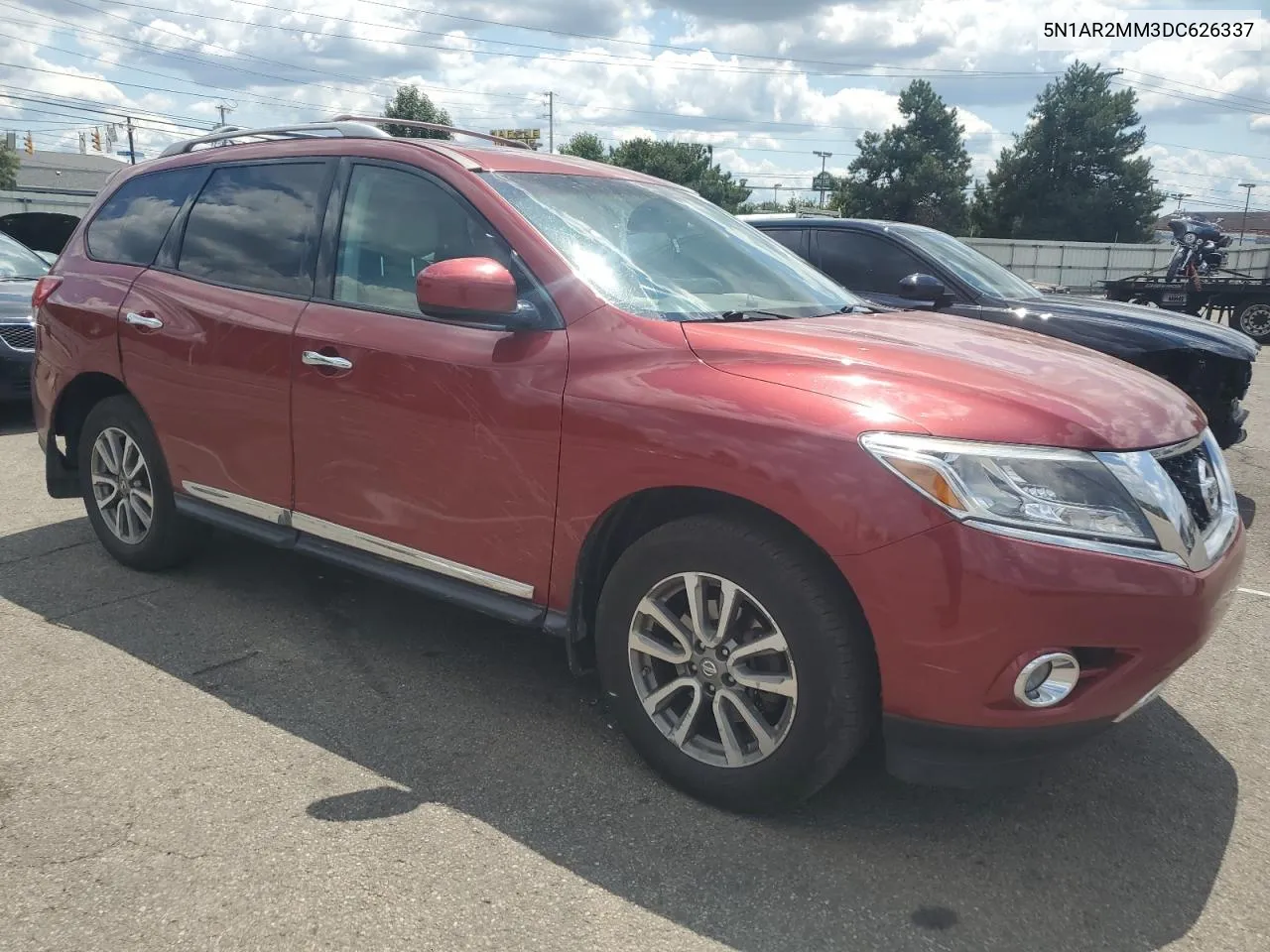 5N1AR2MM3DC626337 2013 Nissan Pathfinder S