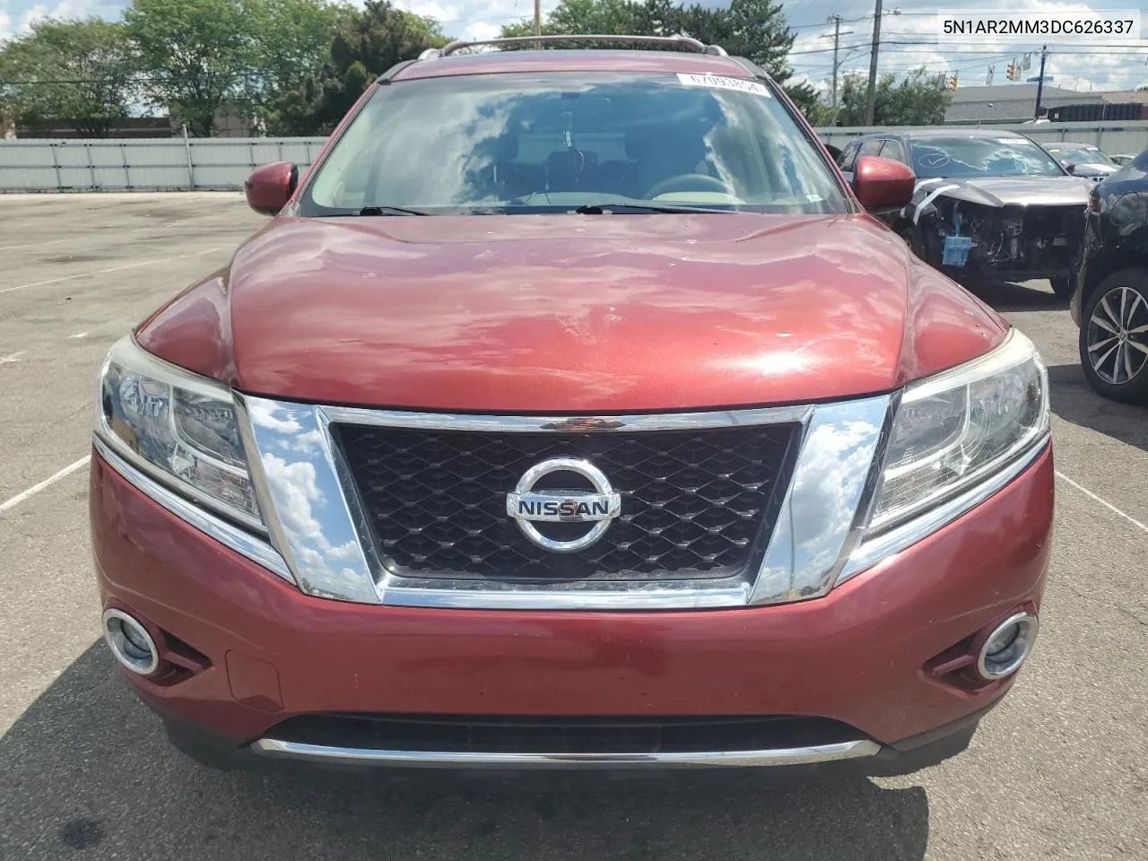 2013 Nissan Pathfinder S VIN: 5N1AR2MM3DC626337 Lot: 67093854