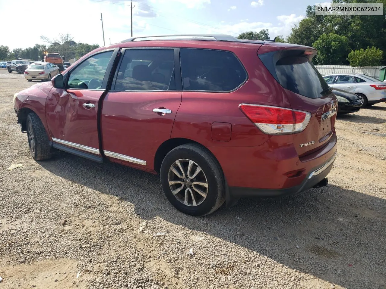 2013 Nissan Pathfinder S VIN: 5N1AR2MNXDC622634 Lot: 67532744