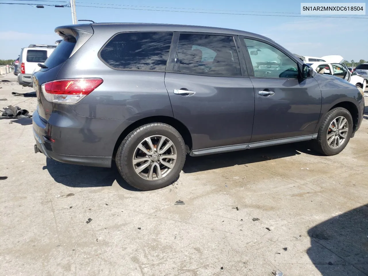 2013 Nissan Pathfinder S VIN: 5N1AR2MNXDC618504 Lot: 68195774