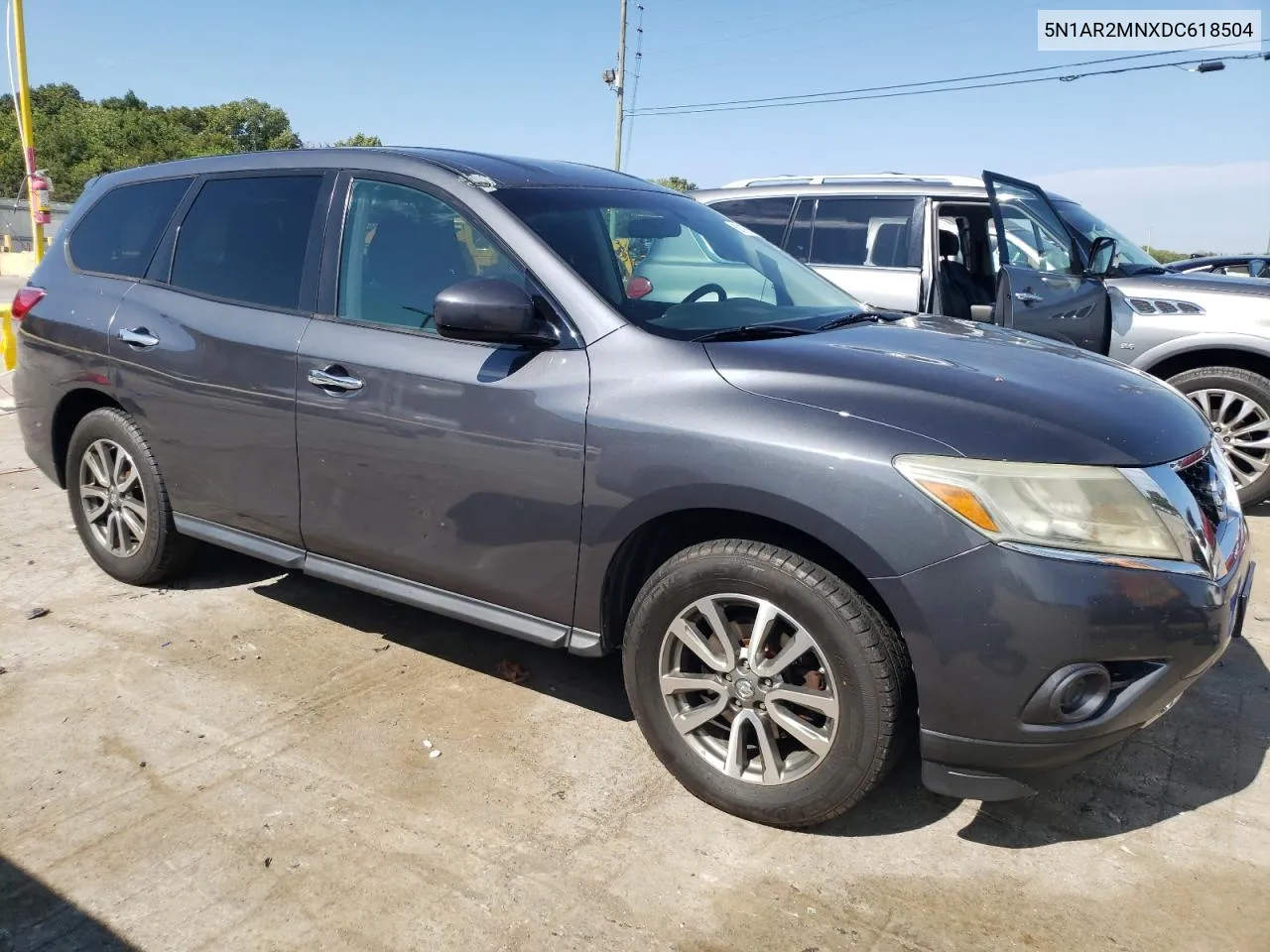 2013 Nissan Pathfinder S VIN: 5N1AR2MNXDC618504 Lot: 68195774