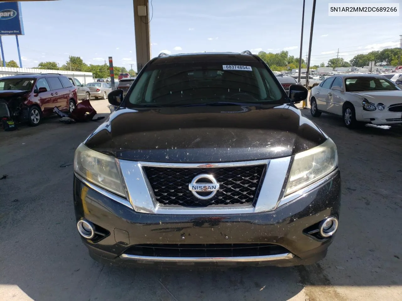 2013 Nissan Pathfinder S VIN: 5N1AR2MM2DC689266 Lot: 68374854