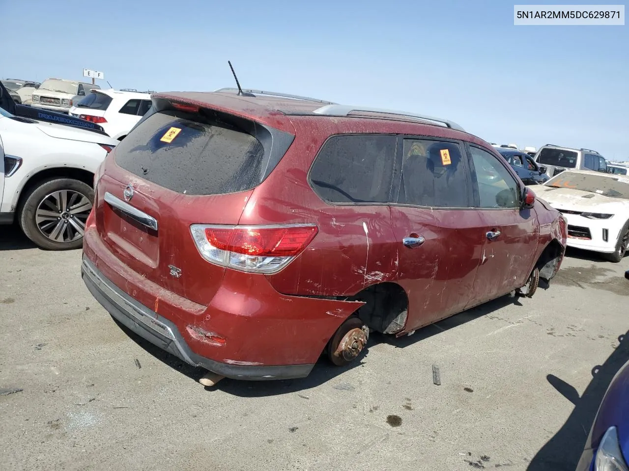 5N1AR2MM5DC629871 2013 Nissan Pathfinder S