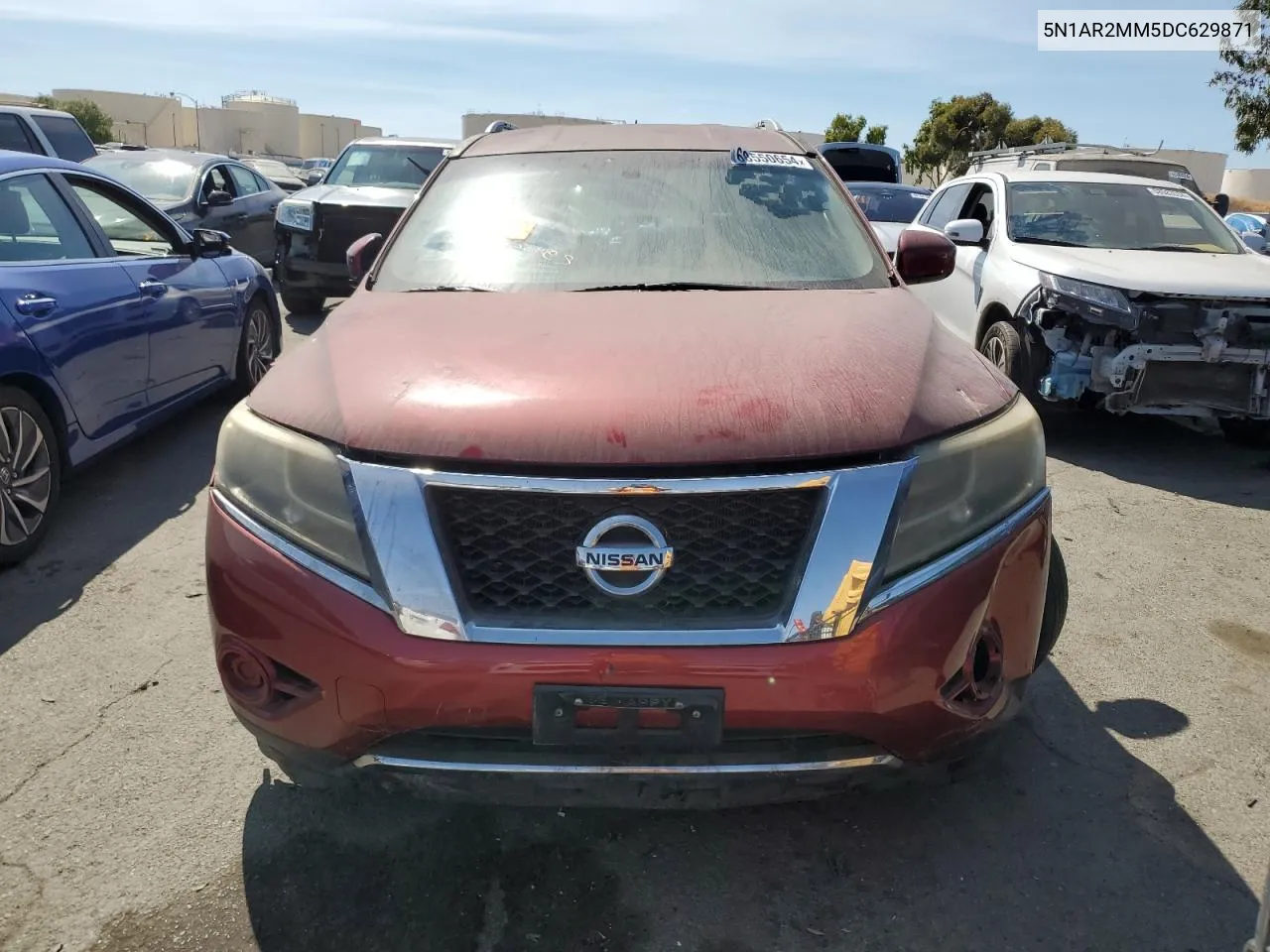 2013 Nissan Pathfinder S VIN: 5N1AR2MM5DC629871 Lot: 68550654