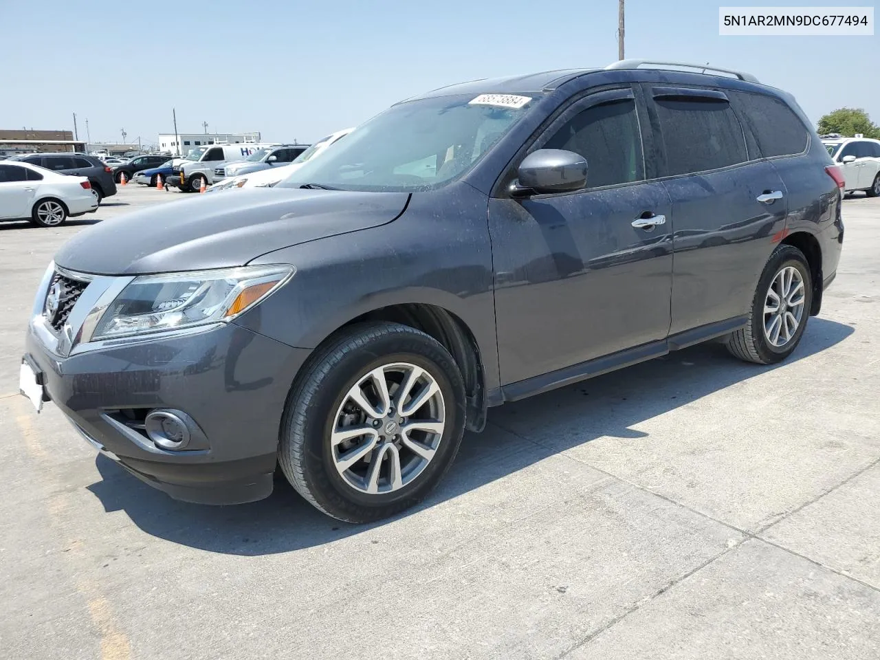 2013 Nissan Pathfinder S VIN: 5N1AR2MN9DC677494 Lot: 68573884