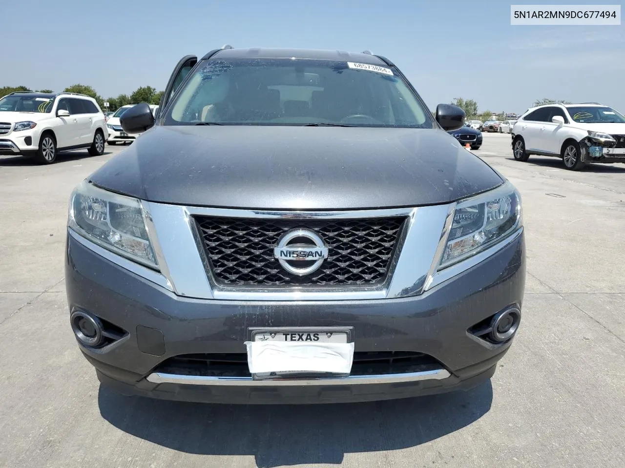 2013 Nissan Pathfinder S VIN: 5N1AR2MN9DC677494 Lot: 68573884