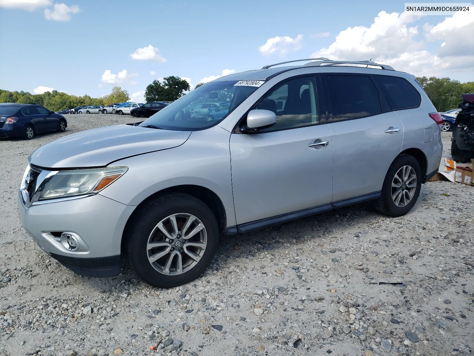 2013 Nissan Pathfinder S VIN: 5N1AR2MM9DC655924 Lot: 68792804