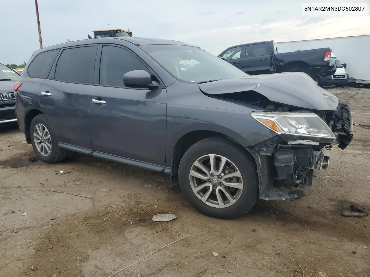 2013 Nissan Pathfinder S VIN: 5N1AR2MN3DC602807 Lot: 68885314