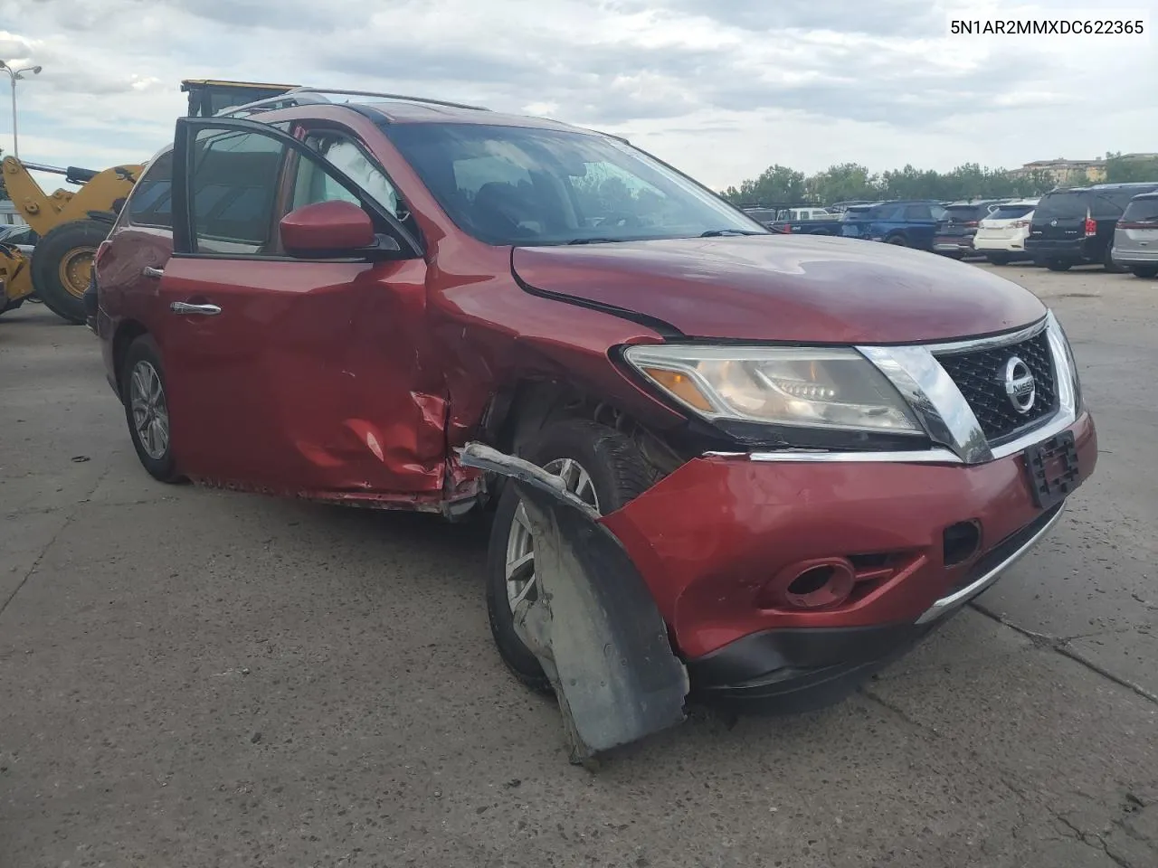 2013 Nissan Pathfinder S VIN: 5N1AR2MMXDC622365 Lot: 69035474