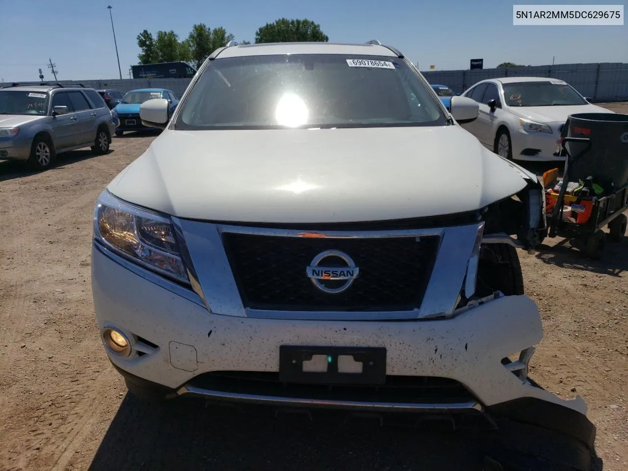 2013 Nissan Pathfinder S VIN: 5N1AR2MM5DC629675 Lot: 69078654