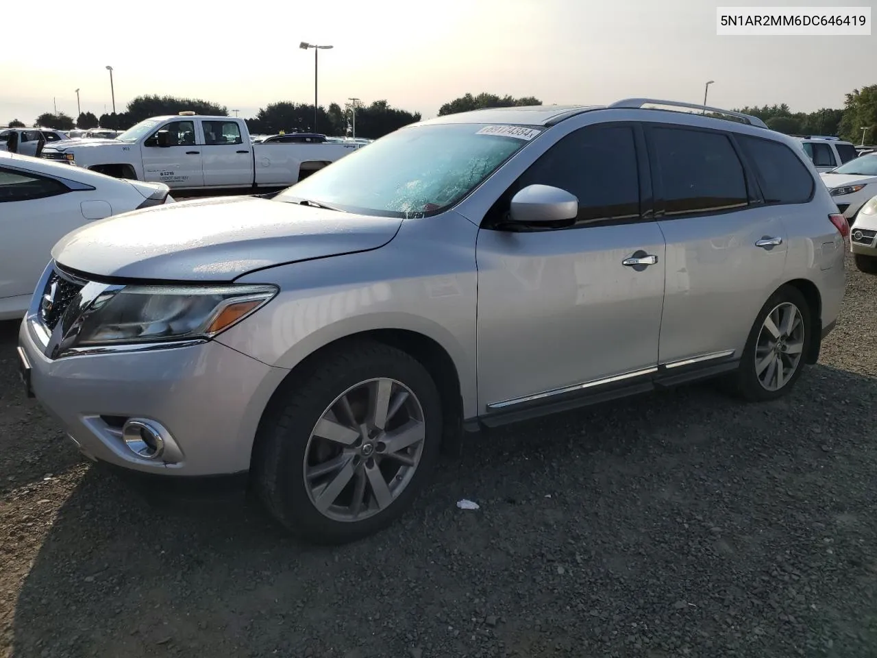 5N1AR2MM6DC646419 2013 Nissan Pathfinder S