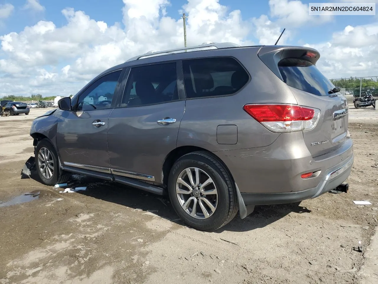 5N1AR2MN2DC604824 2013 Nissan Pathfinder S