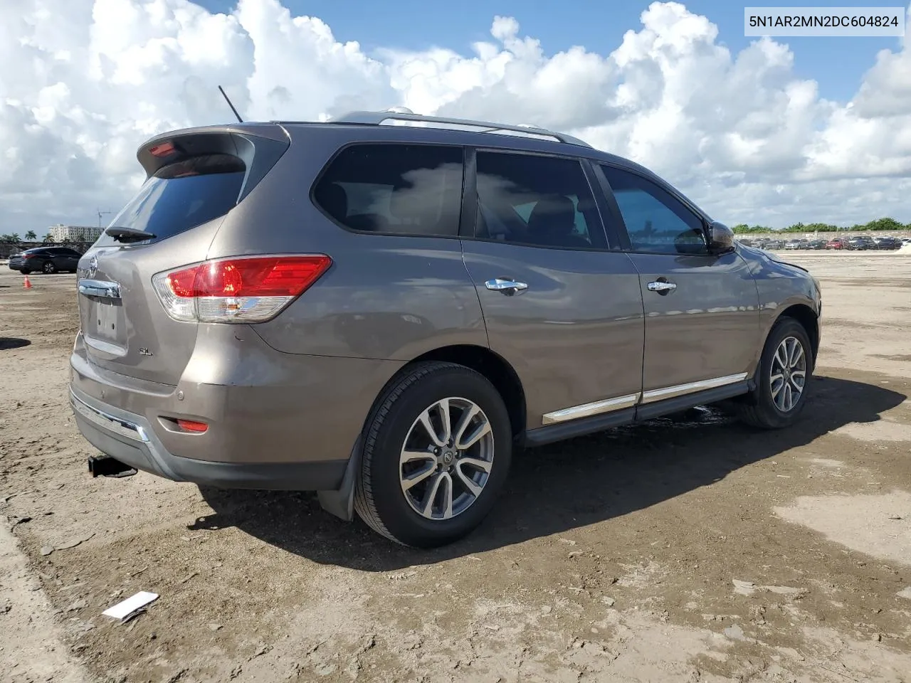 2013 Nissan Pathfinder S VIN: 5N1AR2MN2DC604824 Lot: 69191044