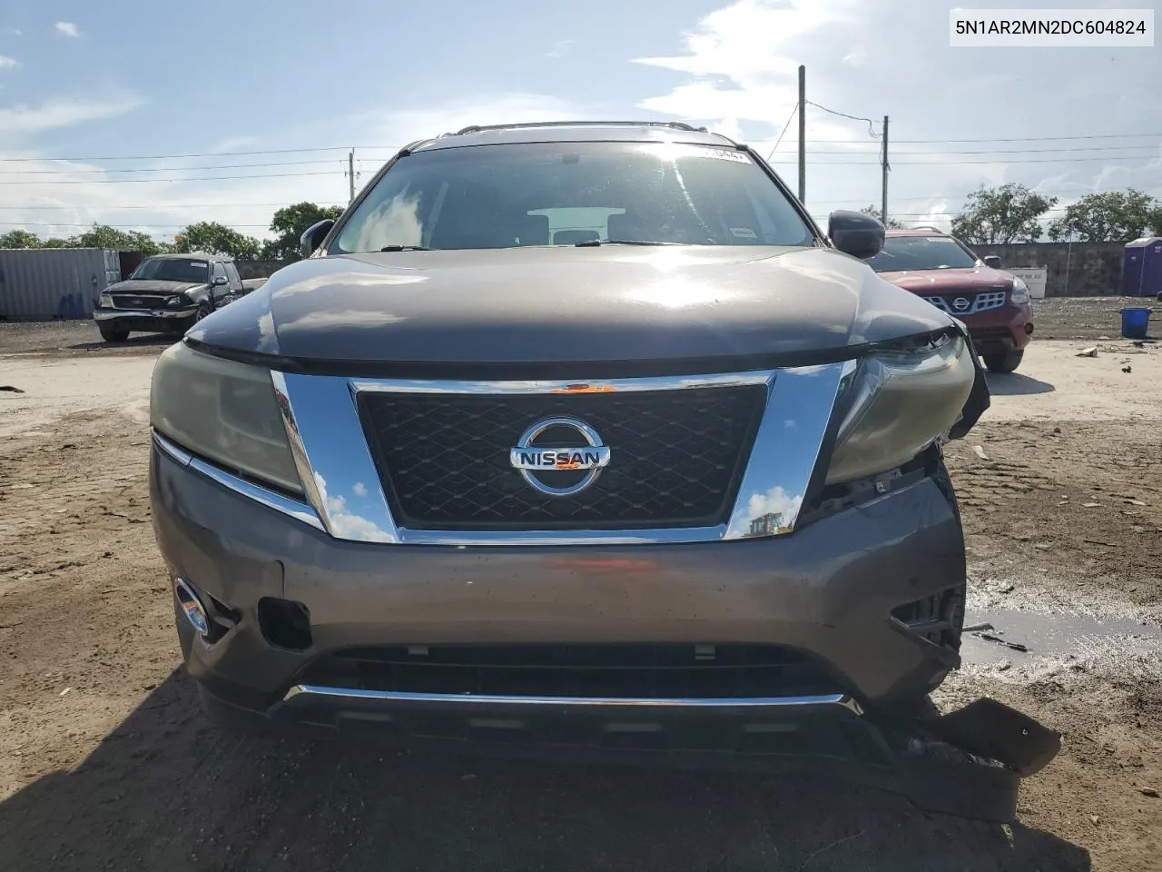 2013 Nissan Pathfinder S VIN: 5N1AR2MN2DC604824 Lot: 69191044