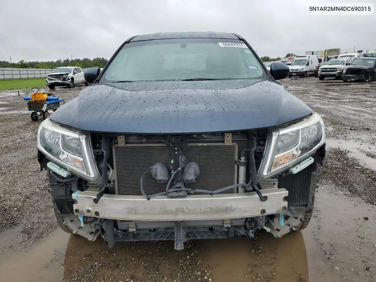 2013 Nissan Pathfinder S VIN: 5N1AR2MN4DC690315 Lot: 69442974