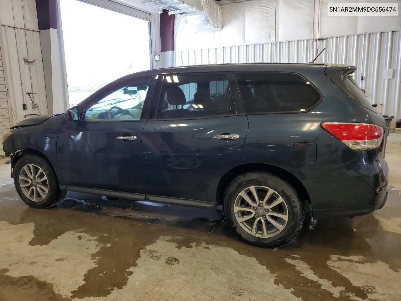 2013 Nissan Pathfinder S VIN: 5N1AR2MM9DC656474 Lot: 70012774