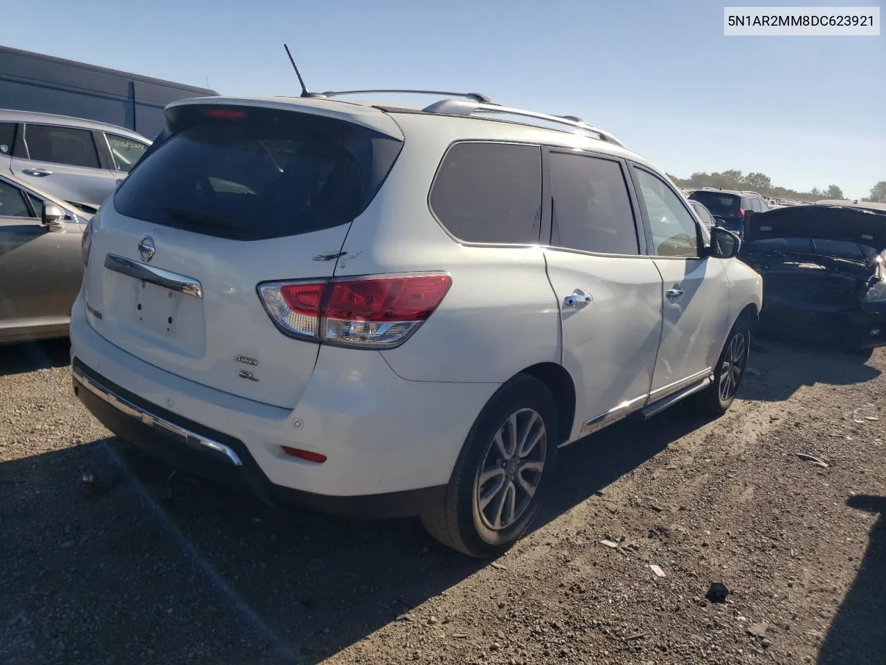 2013 Nissan Pathfinder S VIN: 5N1AR2MM8DC623921 Lot: 70569274