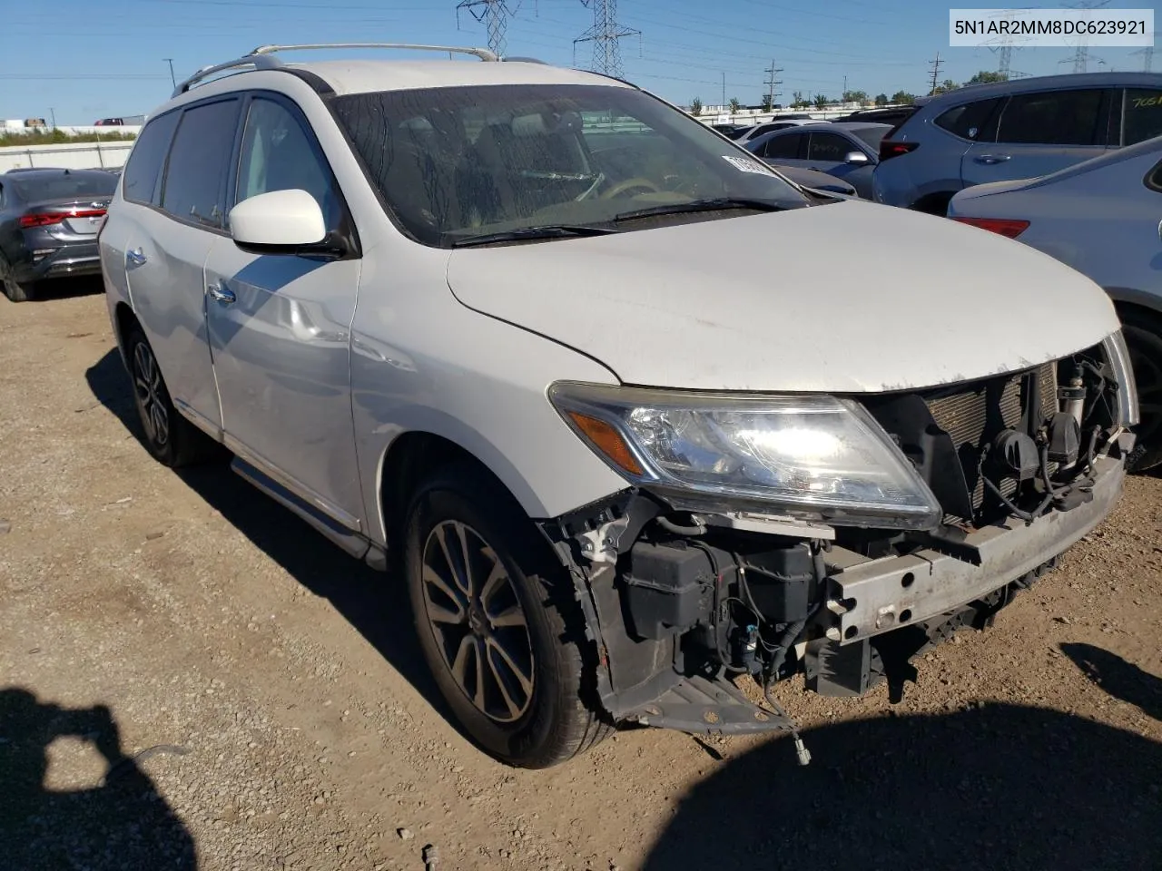 2013 Nissan Pathfinder S VIN: 5N1AR2MM8DC623921 Lot: 70569274