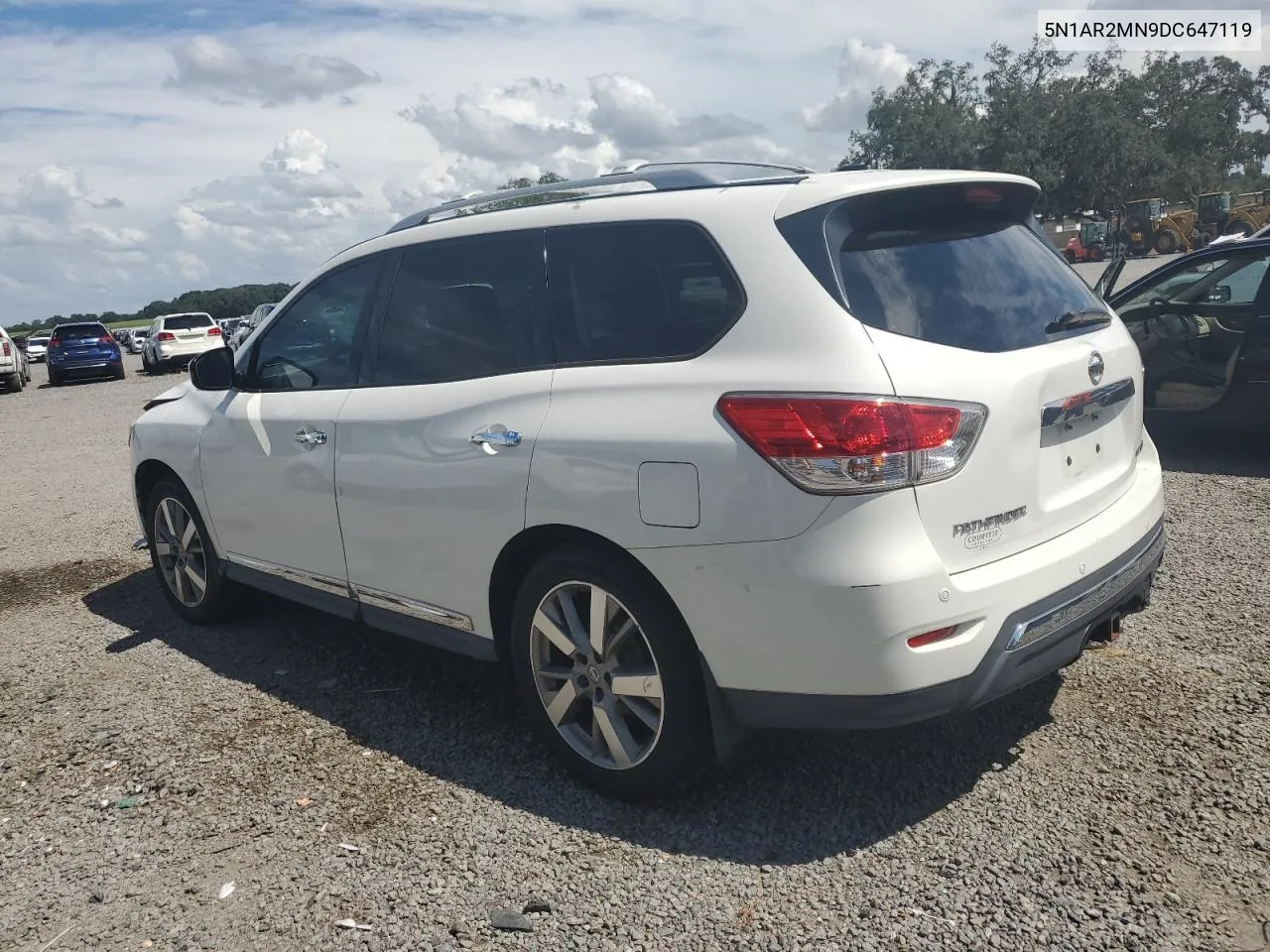 5N1AR2MN9DC647119 2013 Nissan Pathfinder S