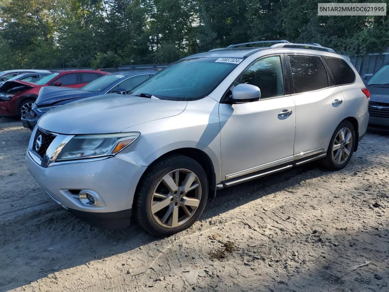 2013 Nissan Pathfinder S VIN: 5N1AR2MM5DC621995 Lot: 70857324