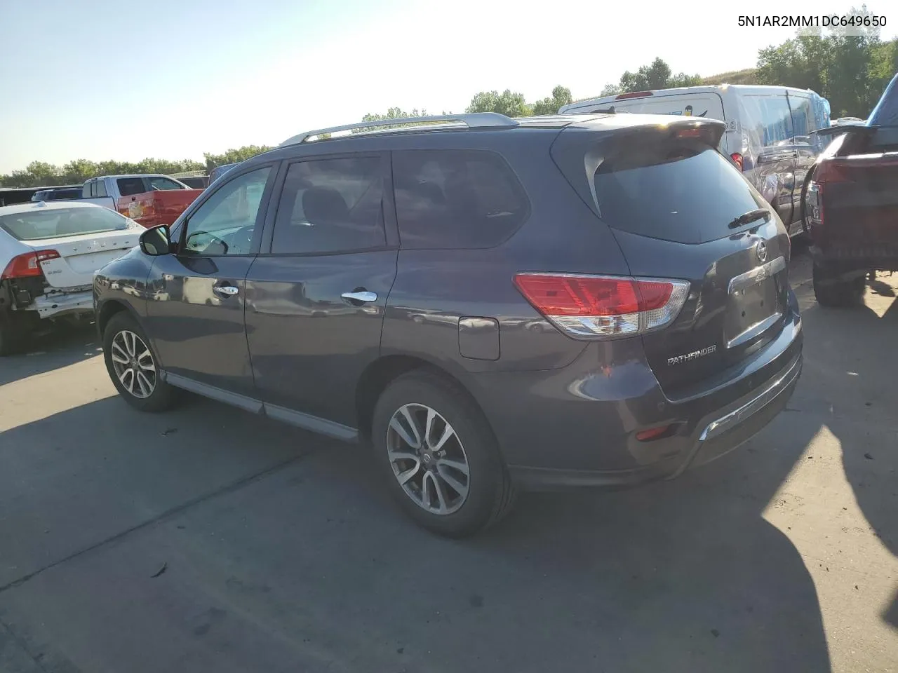 2013 Nissan Pathfinder S VIN: 5N1AR2MM1DC649650 Lot: 70983154