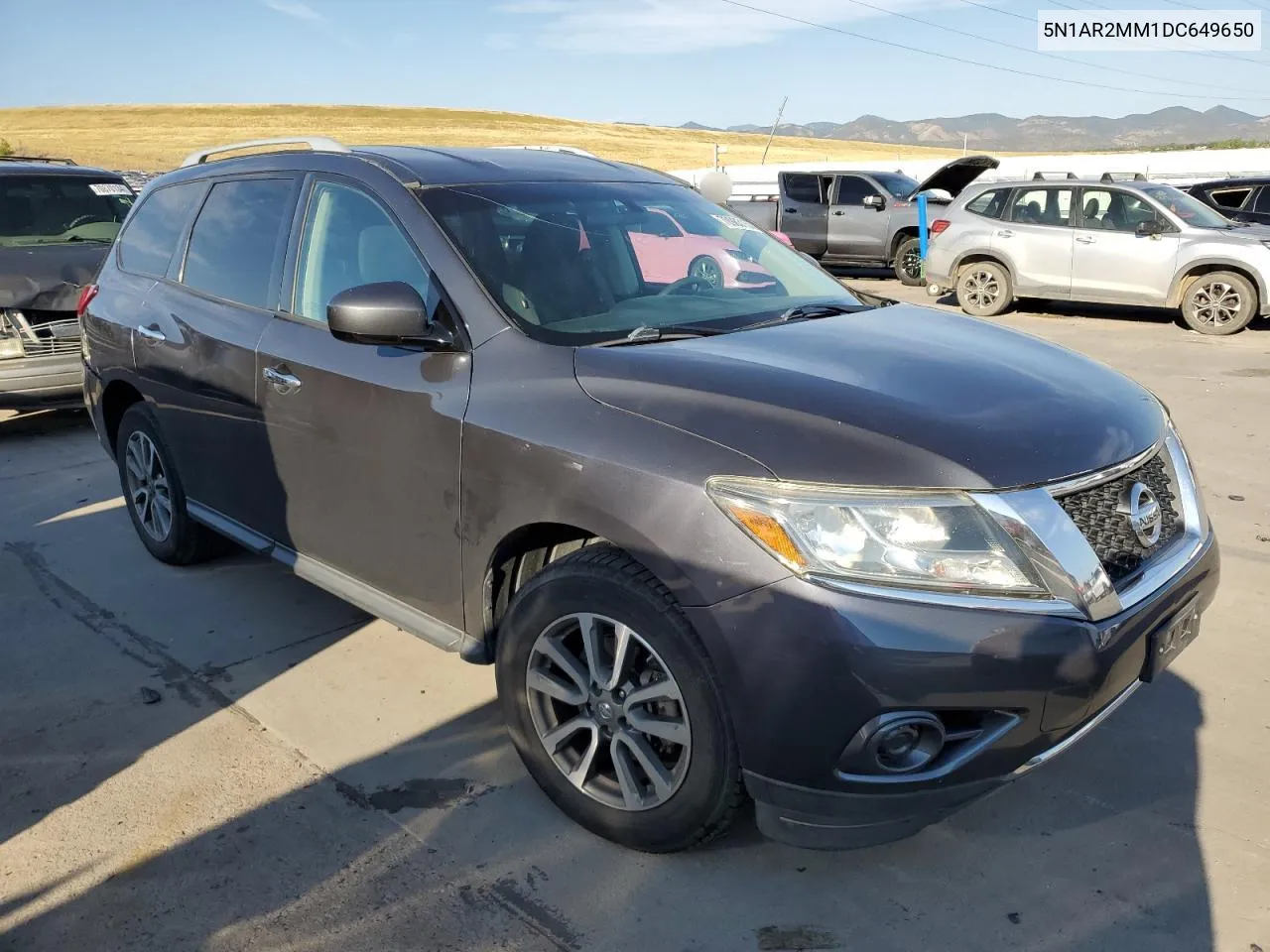 2013 Nissan Pathfinder S VIN: 5N1AR2MM1DC649650 Lot: 70983154