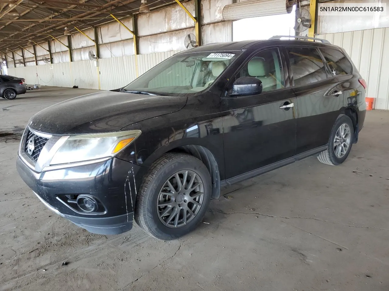 2013 Nissan Pathfinder S VIN: 5N1AR2MN0DC616583 Lot: 71175094