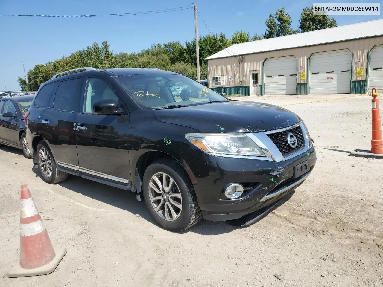 2013 Nissan Pathfinder S VIN: 5N1AR2MM0DC689914 Lot: 71180644