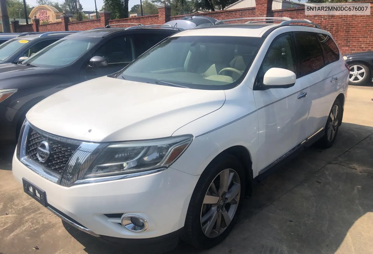 2013 Nissan Pathfinder S VIN: 5N1AR2MN0DC676007 Lot: 71393514