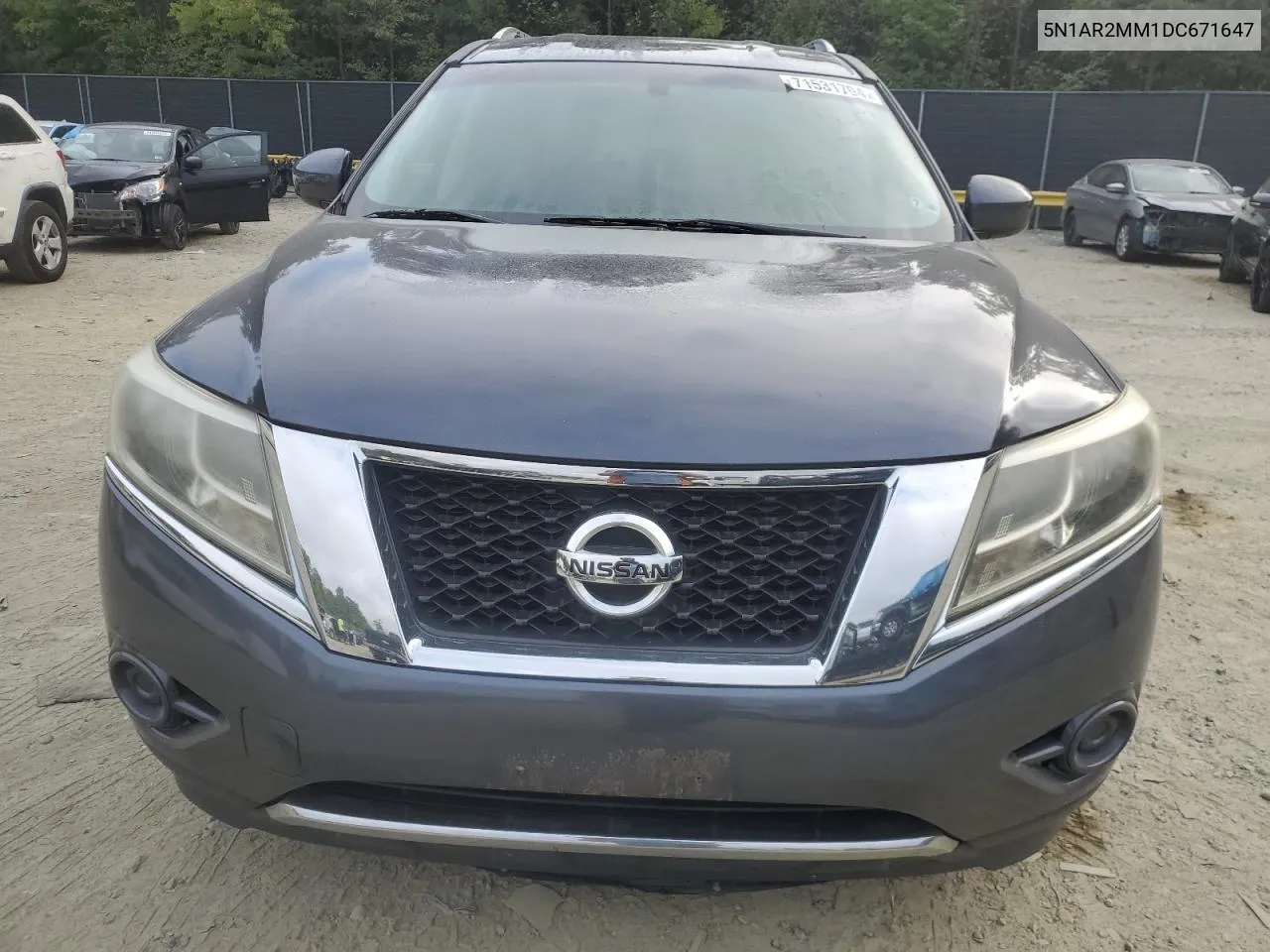 2013 Nissan Pathfinder S VIN: 5N1AR2MM1DC671647 Lot: 71531704