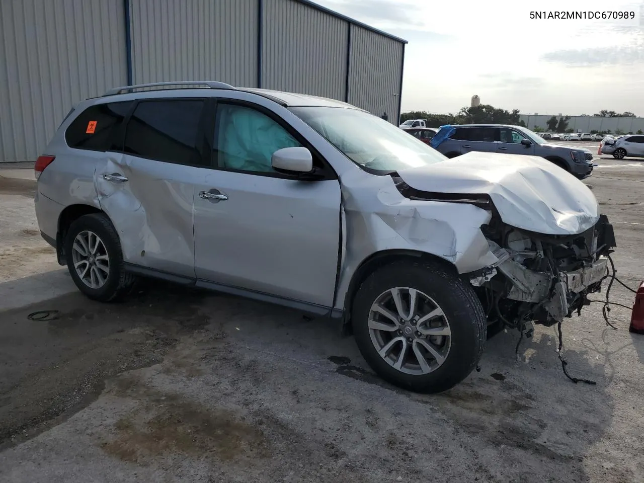 2013 Nissan Pathfinder S VIN: 5N1AR2MN1DC670989 Lot: 71548794