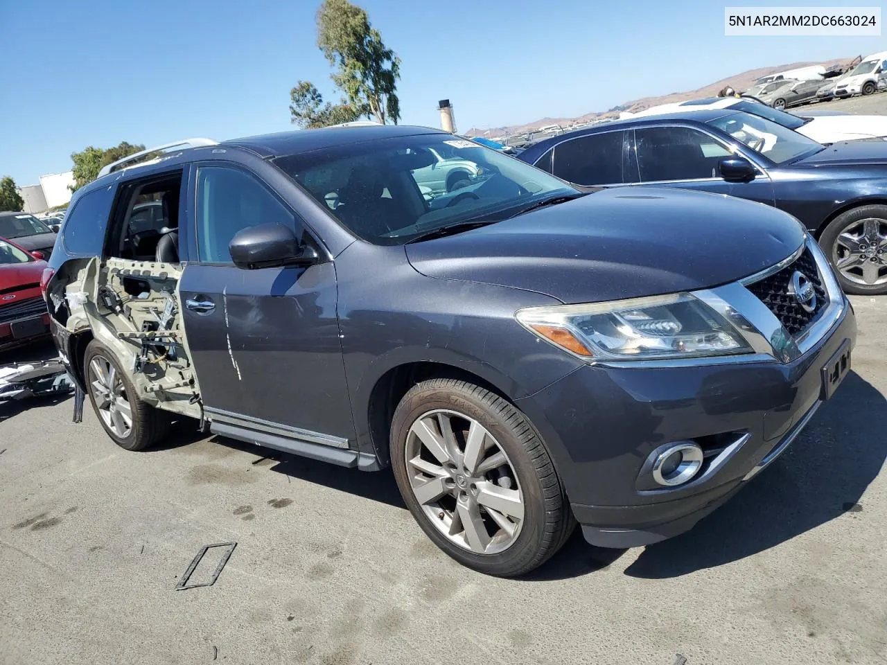 2013 Nissan Pathfinder S VIN: 5N1AR2MM2DC663024 Lot: 71854364