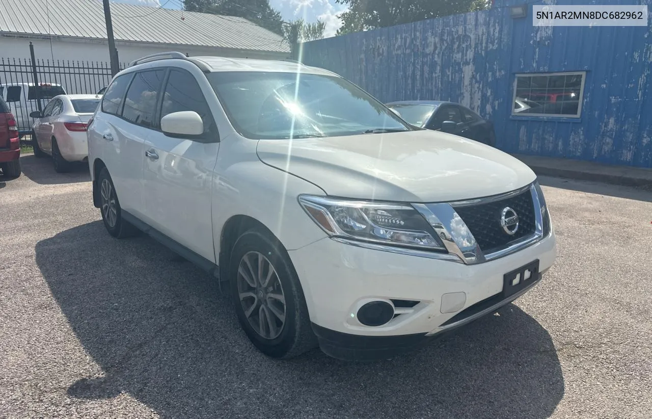 2013 Nissan Pathfinder S VIN: 5N1AR2MN8DC682962 Lot: 72055784