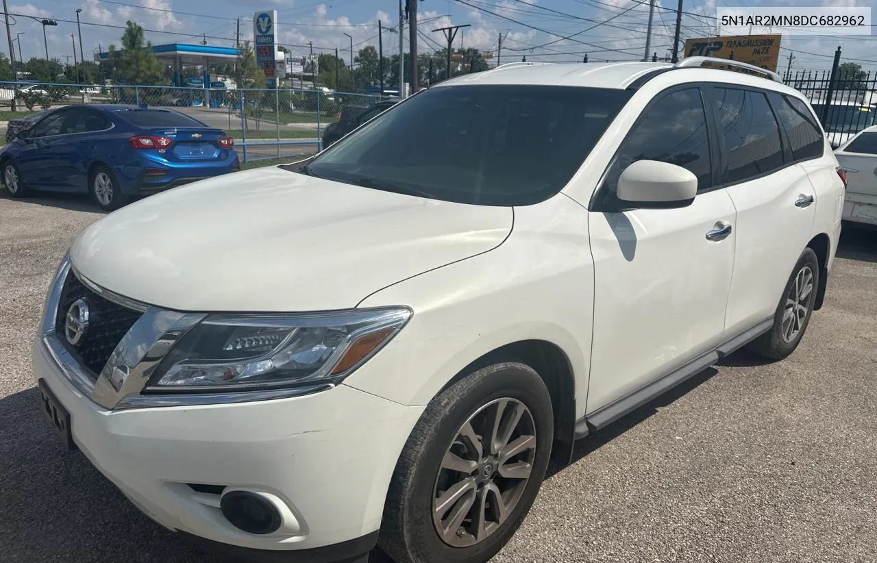 2013 Nissan Pathfinder S VIN: 5N1AR2MN8DC682962 Lot: 72055784