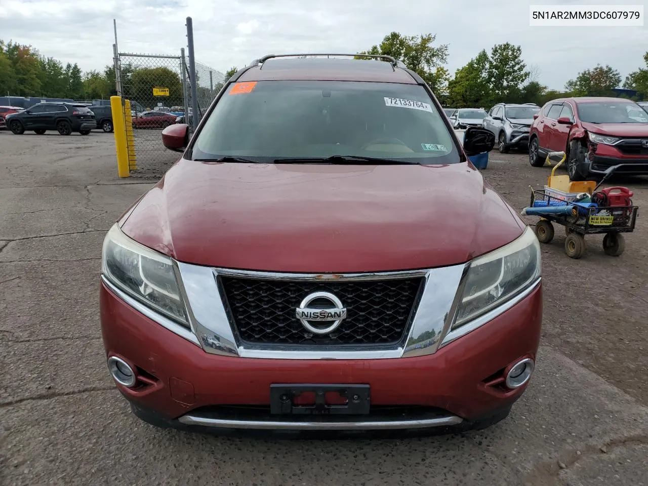 2013 Nissan Pathfinder S VIN: 5N1AR2MM3DC607979 Lot: 72133764