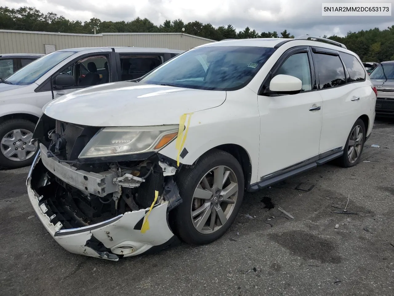 2013 Nissan Pathfinder S VIN: 5N1AR2MM2DC653173 Lot: 72211884