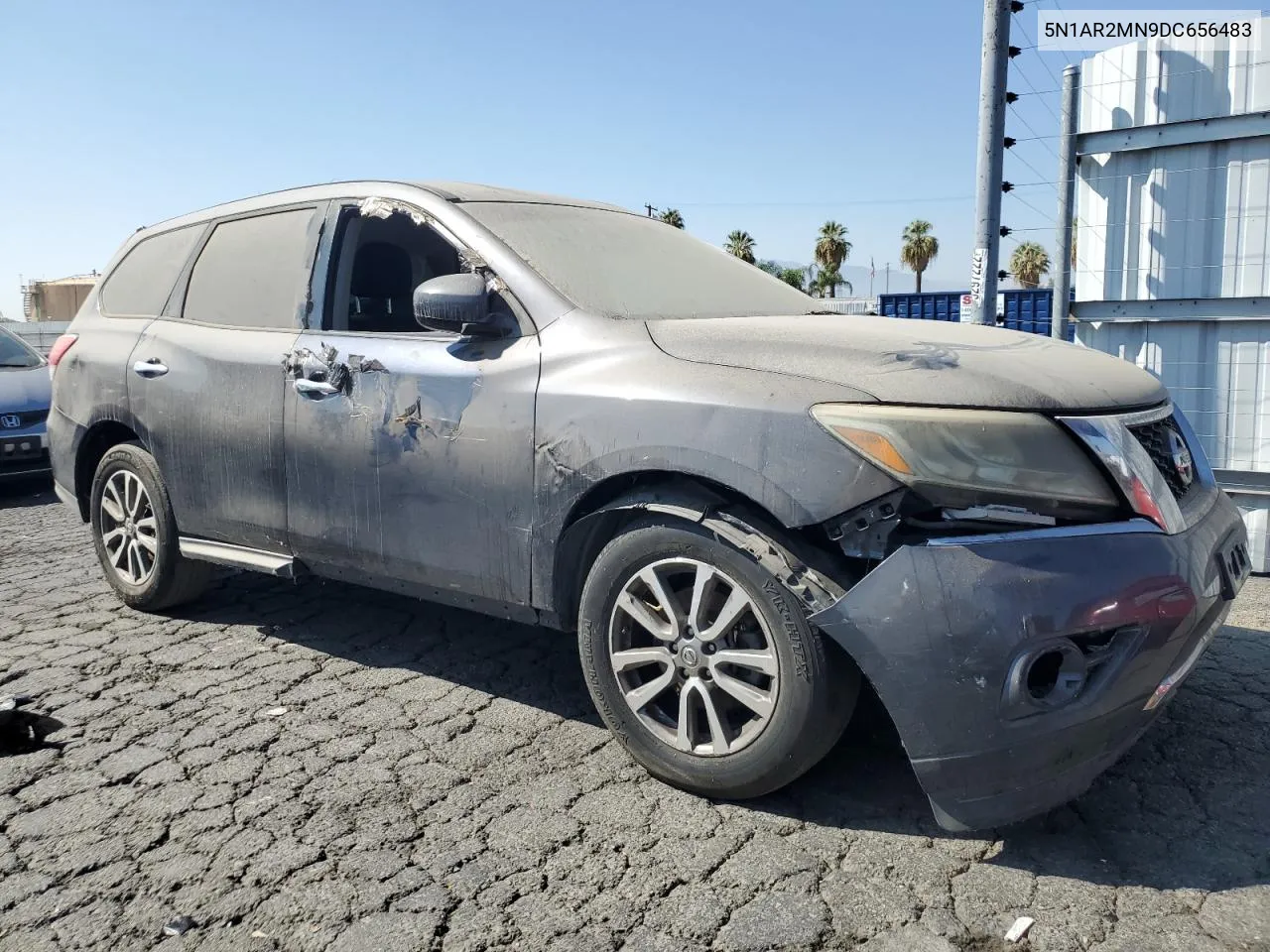 2013 Nissan Pathfinder S VIN: 5N1AR2MN9DC656483 Lot: 72477714