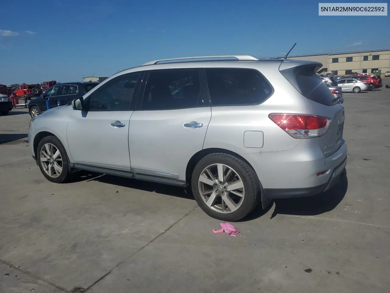 2013 Nissan Pathfinder S VIN: 5N1AR2MN9DC622592 Lot: 72538394