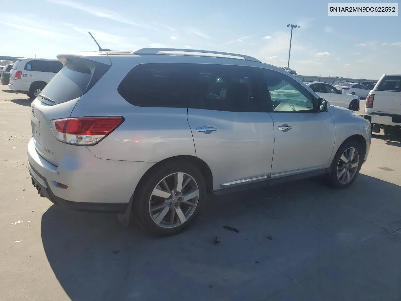 2013 Nissan Pathfinder S VIN: 5N1AR2MN9DC622592 Lot: 72538394