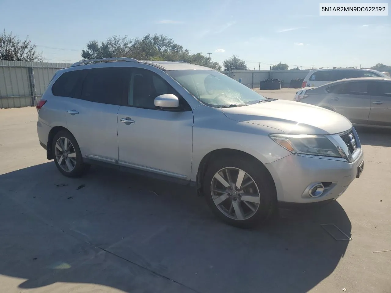 2013 Nissan Pathfinder S VIN: 5N1AR2MN9DC622592 Lot: 72538394