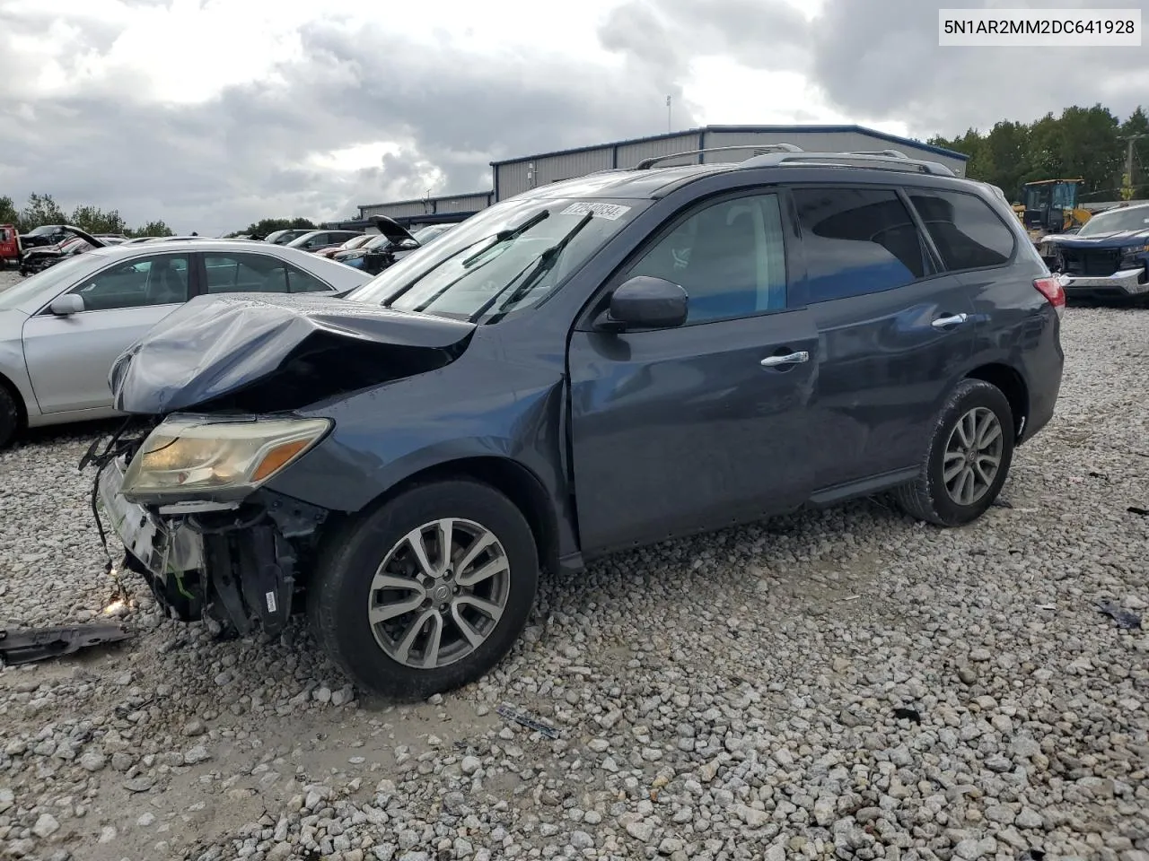 2013 Nissan Pathfinder S VIN: 5N1AR2MM2DC641928 Lot: 72549834